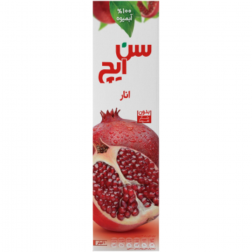 آب انار بدون قند سن ایچ 1 لیتری